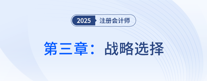 第三章战略选择_25年注会战略习题随章演练 第三章战略选择_25年注会战略习题随章演练